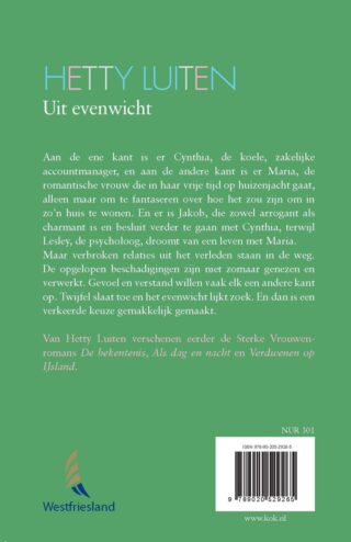 Uit evenwicht - achterkant