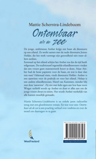 Ontembaar als de zee - achterkant