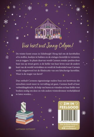 Middernacht in de kerstboekwinkel - achterkant