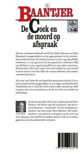 De Cock en de moord op afspraak - achterkant